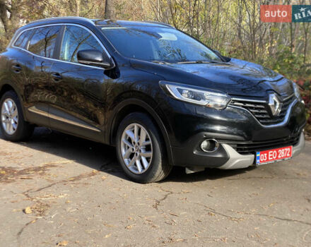 Черный Рено Kadjar, объемом двигателя 1.46 л и пробегом 139 тыс. км за 17900 $, фото 2 на Automoto.ua