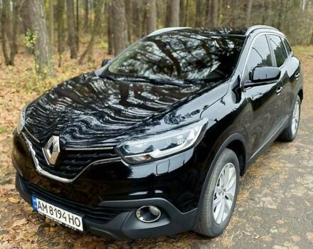 Черный Рено Kadjar, объемом двигателя 1.46 л и пробегом 298 тыс. км за 14300 $, фото 2 на Automoto.ua