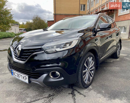 Черный Рено Kadjar, объемом двигателя 1.5 л и пробегом 237 тыс. км за 15400 $, фото 3 на Automoto.ua