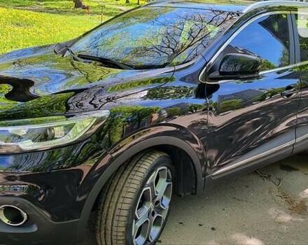 Черный Рено Kadjar, объемом двигателя 1.5 л и пробегом 139 тыс. км за 16999 $, фото 4 на Automoto.ua