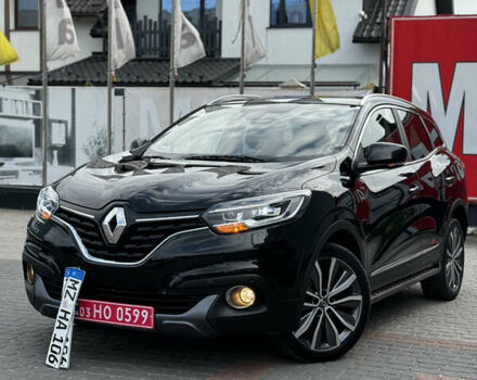 Черный Рено Kadjar, объемом двигателя 1.6 л и пробегом 167 тыс. км за 15850 $, фото 1 на Automoto.ua