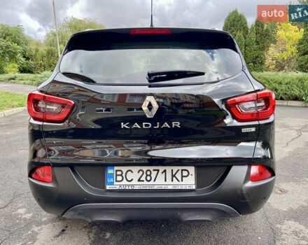 Черный Рено Kadjar, объемом двигателя 1.5 л и пробегом 237 тыс. км за 15400 $, фото 9 на Automoto.ua