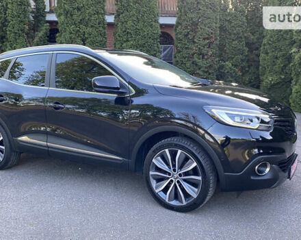 Черный Рено Kadjar, объемом двигателя 1.5 л и пробегом 190 тыс. км за 19350 $, фото 1 на Automoto.ua