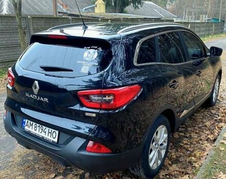 Черный Рено Kadjar, объемом двигателя 1.46 л и пробегом 298 тыс. км за 14300 $, фото 3 на Automoto.ua