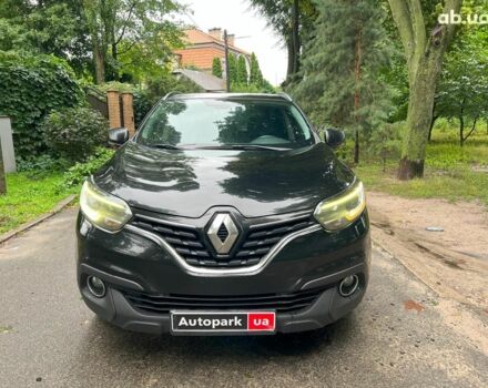 Черный Рено Kadjar, объемом двигателя 1.5 л и пробегом 255 тыс. км за 13490 $, фото 1 на Automoto.ua