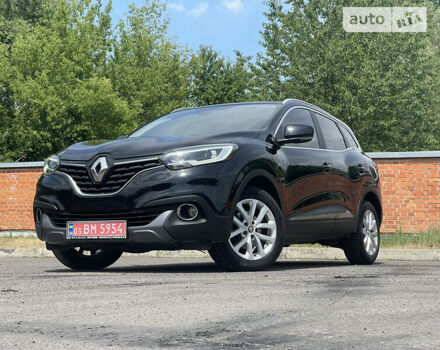 Черный Рено Kadjar, объемом двигателя 1.6 л и пробегом 161 тыс. км за 15999 $, фото 4 на Automoto.ua