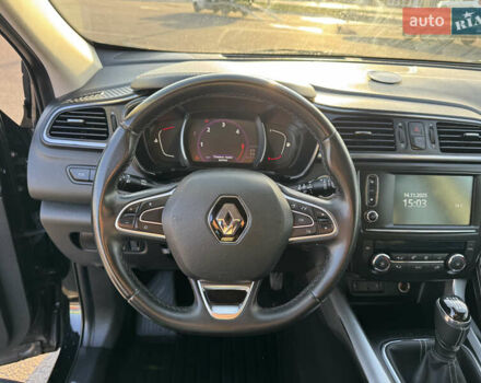 Чорний Рено Kadjar, об'ємом двигуна 1.6 л та пробігом 182 тис. км за 16400 $, фото 14 на Automoto.ua