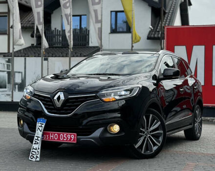 Черный Рено Kadjar, объемом двигателя 1.6 л и пробегом 167 тыс. км за 15850 $, фото 3 на Automoto.ua