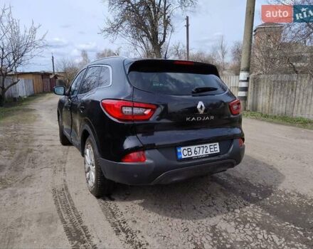 Черный Рено Kadjar, объемом двигателя 1.6 л и пробегом 165 тыс. км за 16500 $, фото 2 на Automoto.ua