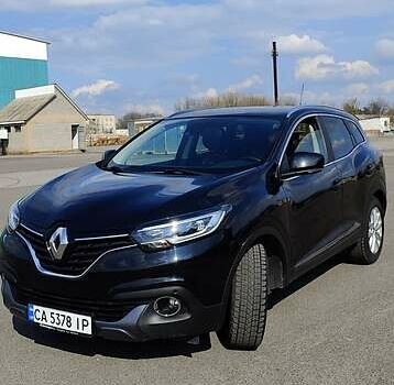 Черный Рено Kadjar, объемом двигателя 1.5 л и пробегом 197 тыс. км за 16500 $, фото 1 на Automoto.ua