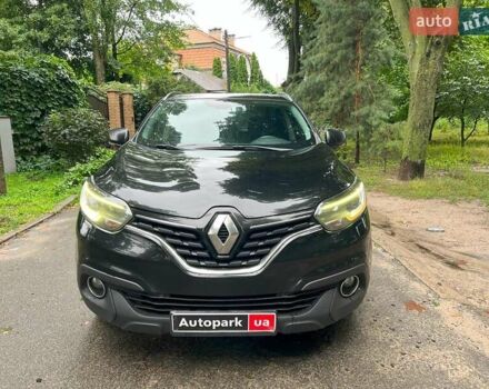 Черный Рено Kadjar, объемом двигателя 1.5 л и пробегом 255 тыс. км за 12990 $, фото 1 на Automoto.ua