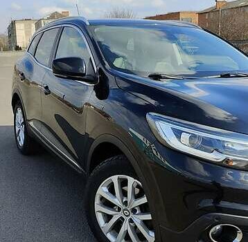 Черный Рено Kadjar, объемом двигателя 1.5 л и пробегом 197 тыс. км за 16500 $, фото 3 на Automoto.ua