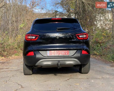 Черный Рено Kadjar, объемом двигателя 1.46 л и пробегом 139 тыс. км за 17900 $, фото 6 на Automoto.ua