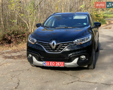 Черный Рено Kadjar, объемом двигателя 1.46 л и пробегом 139 тыс. км за 17900 $, фото 1 на Automoto.ua