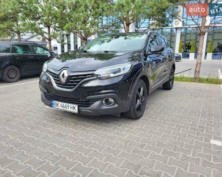 Черный Рено Kadjar, объемом двигателя 1.46 л и пробегом 195 тыс. км за 16200 $, фото 8 на Automoto.ua