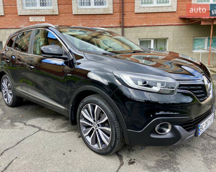 Черный Рено Kadjar, объемом двигателя 1.5 л и пробегом 237 тыс. км за 15400 $, фото 14 на Automoto.ua