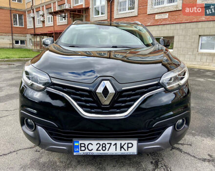 Черный Рено Kadjar, объемом двигателя 1.5 л и пробегом 237 тыс. км за 15400 $, фото 1 на Automoto.ua