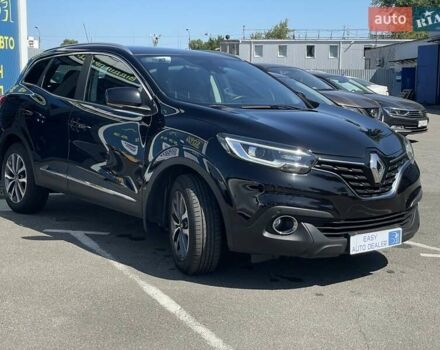 Черный Рено Kadjar, объемом двигателя 1.46 л и пробегом 144 тыс. км за 15990 $, фото 2 на Automoto.ua