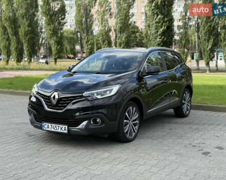 Черный Рено Kadjar, объемом двигателя 1.5 л и пробегом 140 тыс. км за 16600 $, фото 1 на Automoto.ua