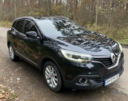 Черный Рено Kadjar, объемом двигателя 1.5 л и пробегом 260 тыс. км за 14300 $, фото 1 на Automoto.ua