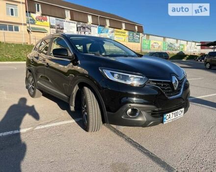 Черный Рено Kadjar, объемом двигателя 1.46 л и пробегом 185 тыс. км за 17750 $, фото 4 на Automoto.ua