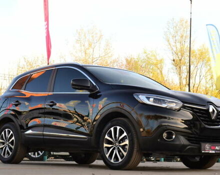 Черный Рено Kadjar, объемом двигателя 1.5 л и пробегом 114 тыс. км за 17999 $, фото 11 на Automoto.ua