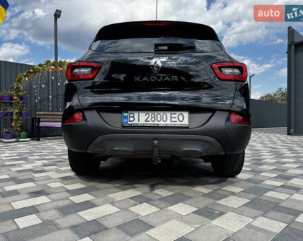 Черный Рено Kadjar, объемом двигателя 1.6 л и пробегом 190 тыс. км за 17200 $, фото 9 на Automoto.ua