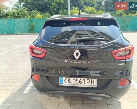 Черный Рено Kadjar, объемом двигателя 1.46 л и пробегом 134 тыс. км за 16800 $, фото 1 на Automoto.ua