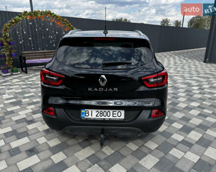 Черный Рено Kadjar, объемом двигателя 1.6 л и пробегом 190 тыс. км за 17200 $, фото 8 на Automoto.ua