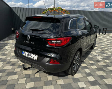Черный Рено Kadjar, объемом двигателя 1.6 л и пробегом 190 тыс. км за 17200 $, фото 7 на Automoto.ua