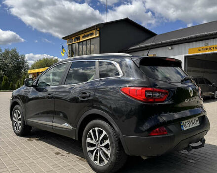 Черный Рено Kadjar, объемом двигателя 1.46 л и пробегом 121 тыс. км за 16100 $, фото 4 на Automoto.ua