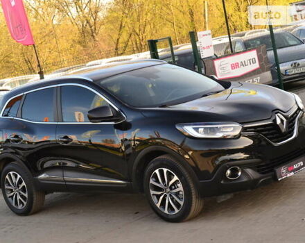 Черный Рено Kadjar, объемом двигателя 1.5 л и пробегом 114 тыс. км за 17655 $, фото 12 на Automoto.ua