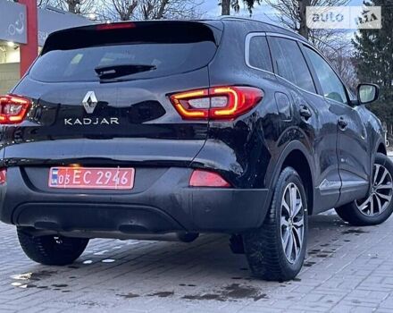 Чорний Рено Kadjar, об'ємом двигуна 1.6 л та пробігом 219 тис. км за 15588 $, фото 34 на Automoto.ua