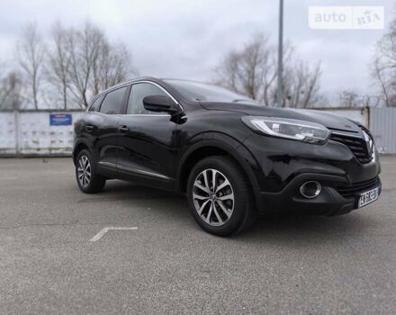 Черный Рено Kadjar, объемом двигателя 1.5 л и пробегом 180 тыс. км за 16700 $, фото 2 на Automoto.ua