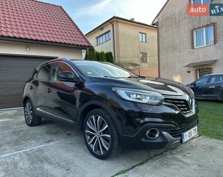 Черный Рено Kadjar, объемом двигателя 1.46 л и пробегом 198 тыс. км за 16950 $, фото 12 на Automoto.ua
