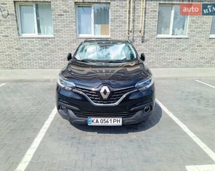 Черный Рено Kadjar, объемом двигателя 1.46 л и пробегом 137 тыс. км за 16900 $, фото 7 на Automoto.ua