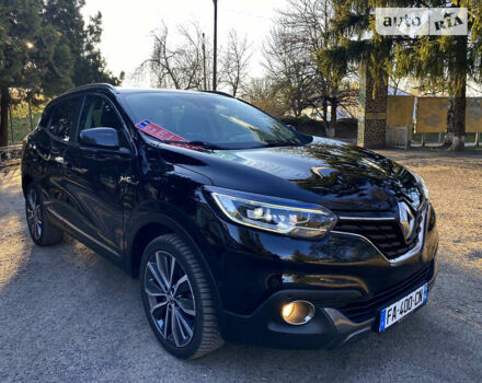 Чорний Рено Kadjar, об'ємом двигуна 1.5 л та пробігом 163 тис. км за 18999 $, фото 2 на Automoto.ua