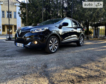 Черный Рено Kadjar, объемом двигателя 1.5 л и пробегом 163 тыс. км за 18999 $, фото 3 на Automoto.ua