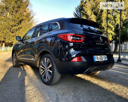 Черный Рено Kadjar, объемом двигателя 1.5 л и пробегом 163 тыс. км за 18999 $, фото 12 на Automoto.ua