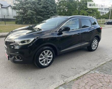 Черный Рено Kadjar, объемом двигателя 1.5 л и пробегом 177 тыс. км за 17950 $, фото 1 на Automoto.ua