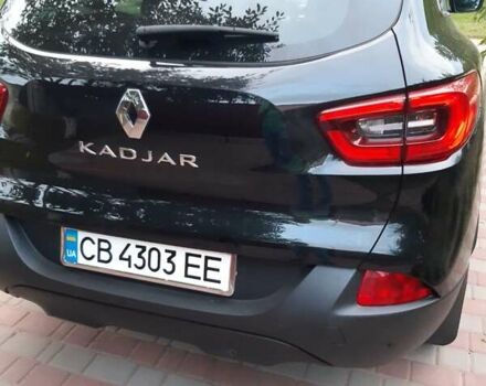 Черный Рено Kadjar, объемом двигателя 1.5 л и пробегом 175 тыс. км за 17900 $, фото 1 на Automoto.ua