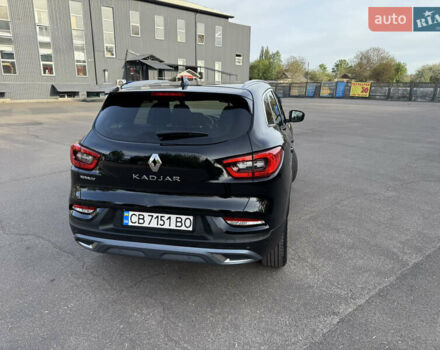 Черный Рено Kadjar, объемом двигателя 1.5 л и пробегом 70 тыс. км за 21000 $, фото 4 на Automoto.ua