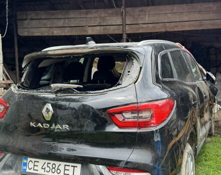 Черный Рено Kadjar, объемом двигателя 1.46 л и пробегом 205 тыс. км за 7000 $, фото 2 на Automoto.ua