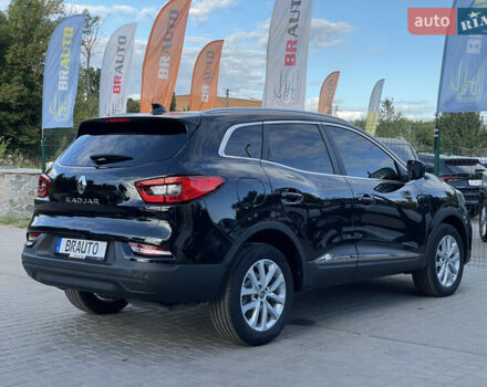 Черный Рено Kadjar, объемом двигателя 1.5 л и пробегом 156 тыс. км за 18999 $, фото 12 на Automoto.ua