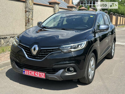 Черный Рено Kadjar, объемом двигателя 1.6 л и пробегом 161 тыс. км за 14999 $, фото 1 на Automoto.ua