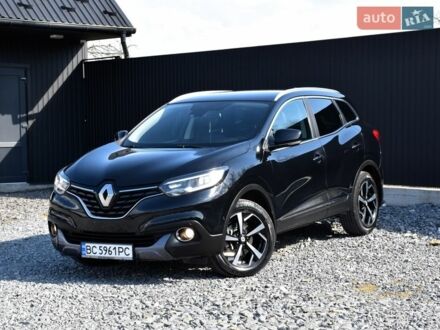 Черный Рено Kadjar, объемом двигателя 1.46 л и пробегом 177 тыс. км за 15550 $, фото 1 на Automoto.ua