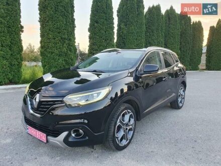 Черный Рено Kadjar, объемом двигателя 1.5 л и пробегом 207 тыс. км за 14900 $, фото 1 на Automoto.ua