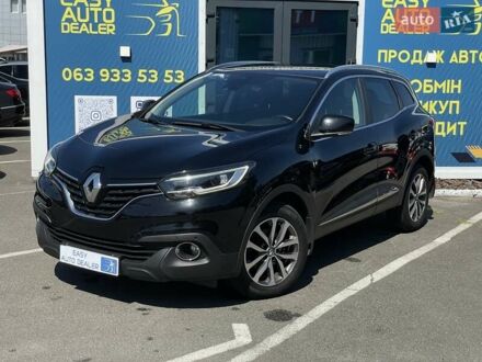 Черный Рено Kadjar, объемом двигателя 1.46 л и пробегом 144 тыс. км за 15990 $, фото 1 на Automoto.ua