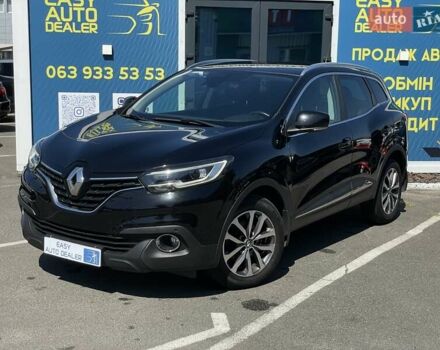 Черный Рено Kadjar, объемом двигателя 1.46 л и пробегом 144 тыс. км за 15990 $, фото 1 на Automoto.ua
