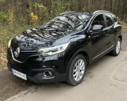Черный Рено Kadjar, объемом двигателя 1.5 л и пробегом 260 тыс. км за 14300 $, фото 1 на Automoto.ua